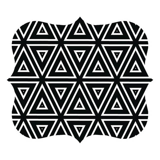 Fellowes 5919201 Designer Mouse Pad (Geometric Triangles)
