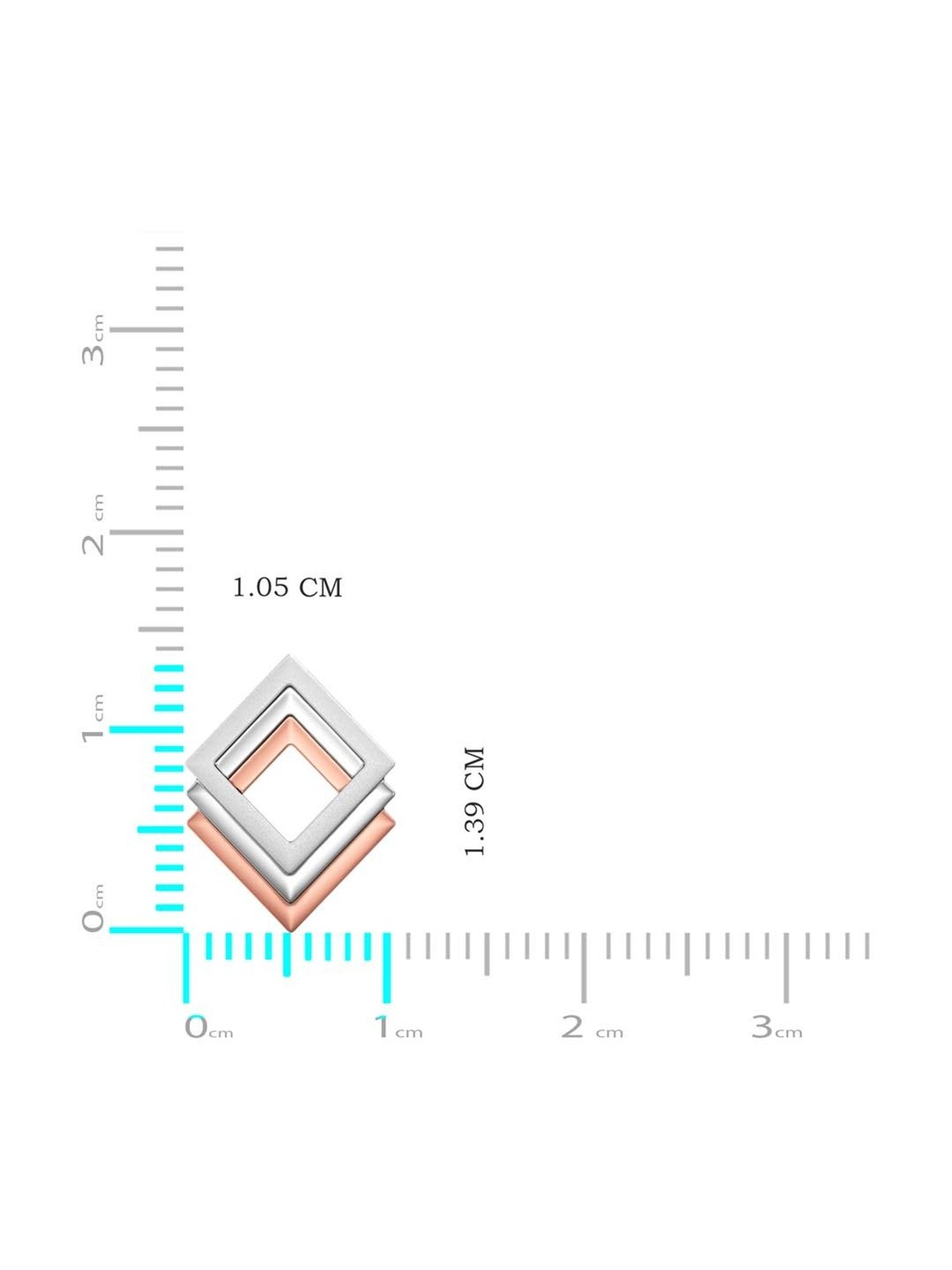 Joyalukkas 950 Platinum Luxurious Earrings