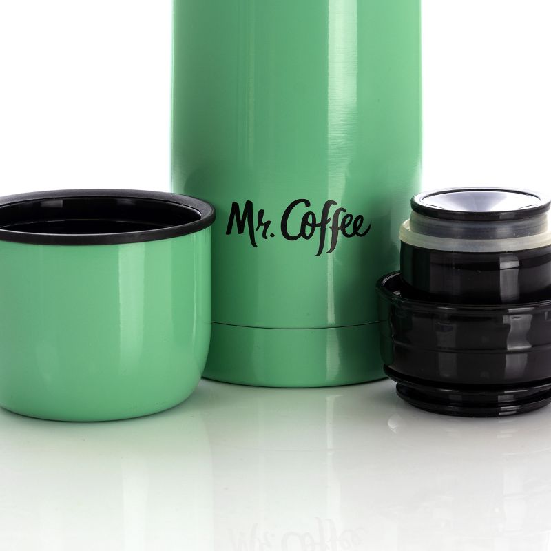 Mr. Coffee Javelin Pastel 15.5 Ounce Stainless Steel Thermal Travel Bottle Set