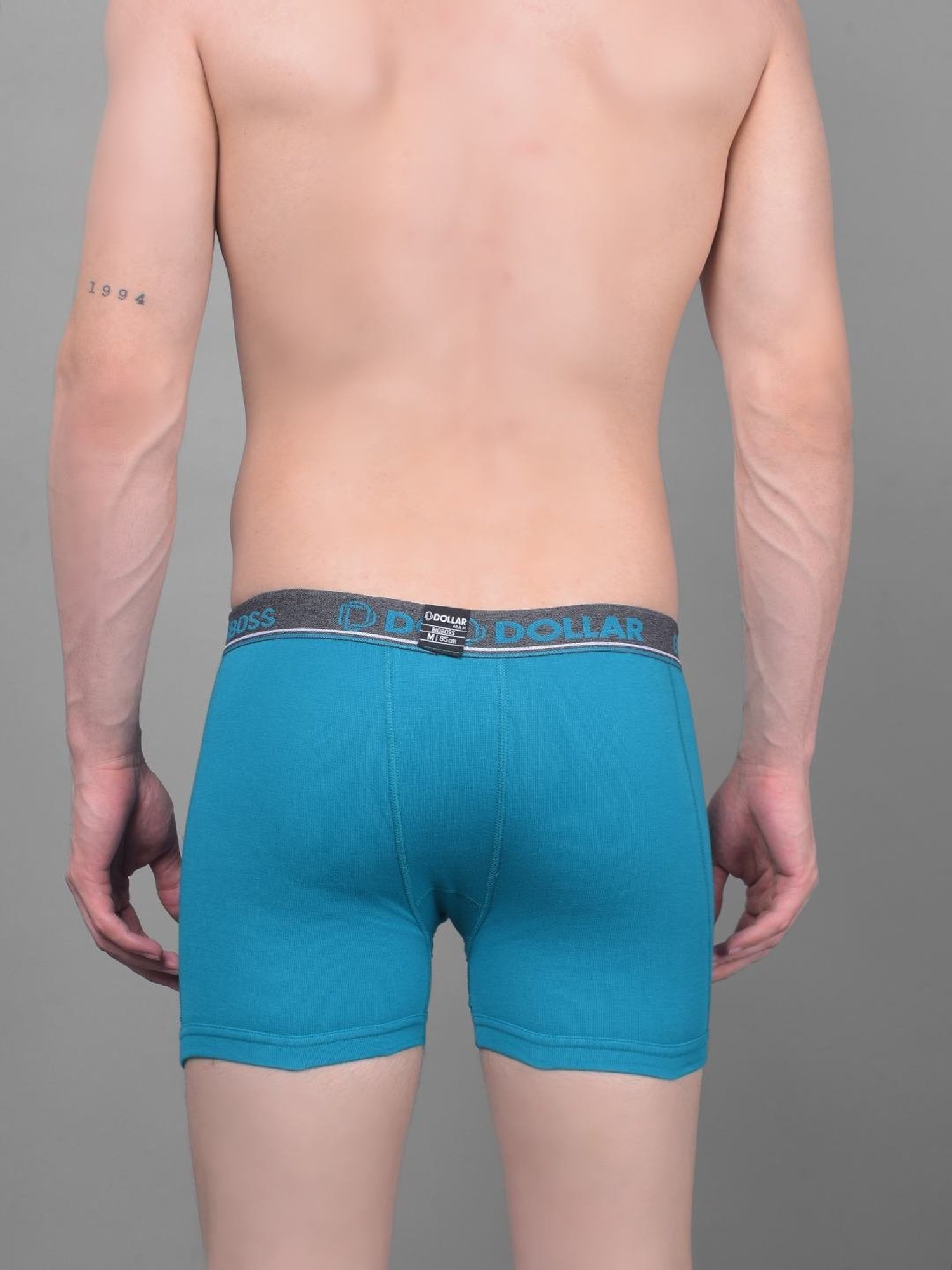 Dollar Bigboss Assorted Cotton Regular Fit Trunks - Pack Of 3