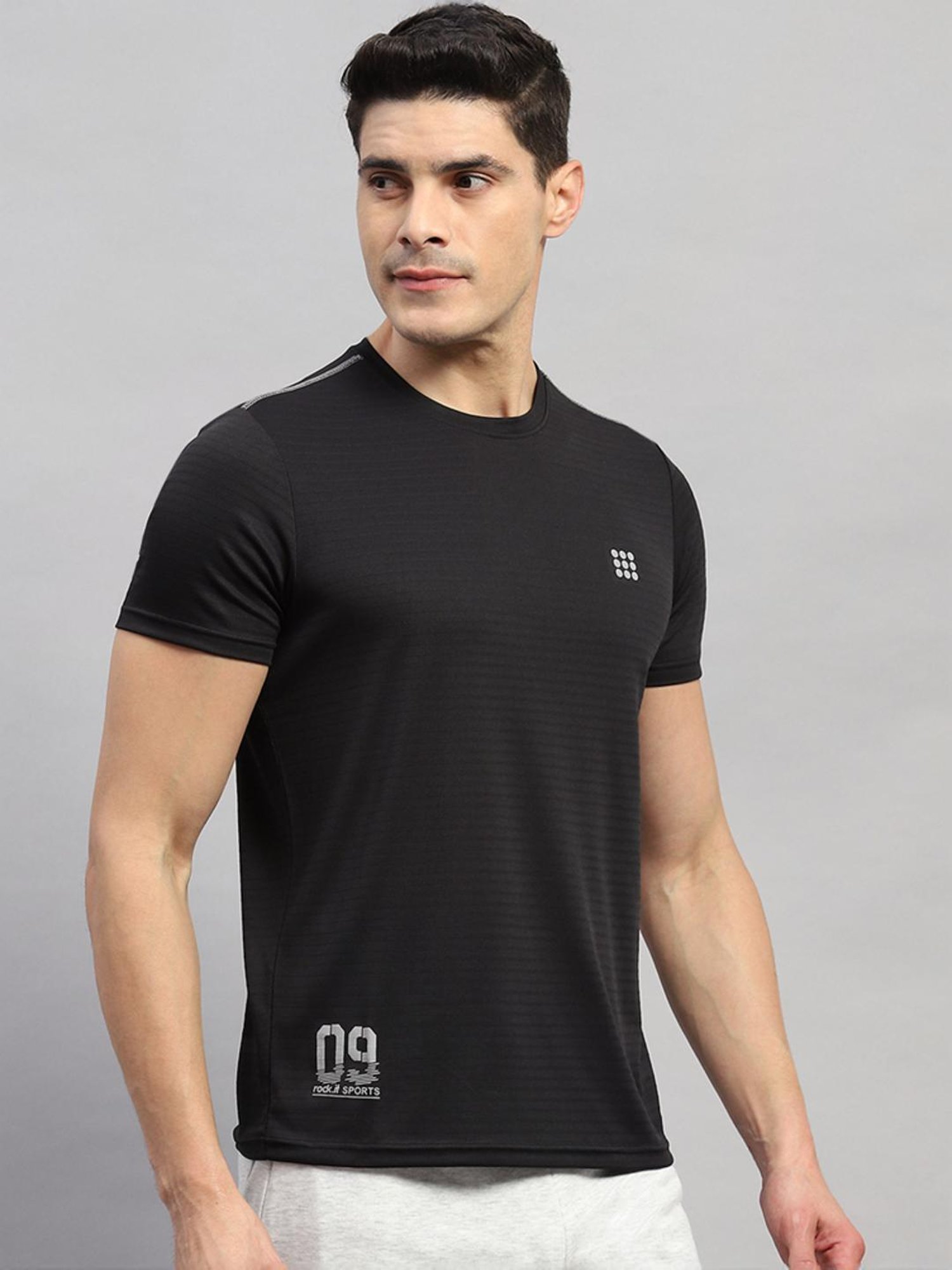 Rock.it Black Regular Fit T-Shirt