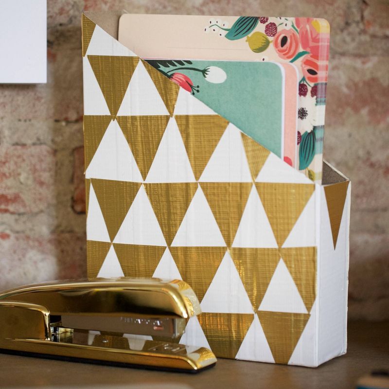 Duck 3pk 1.88" x 10yd Duct Tape Gold