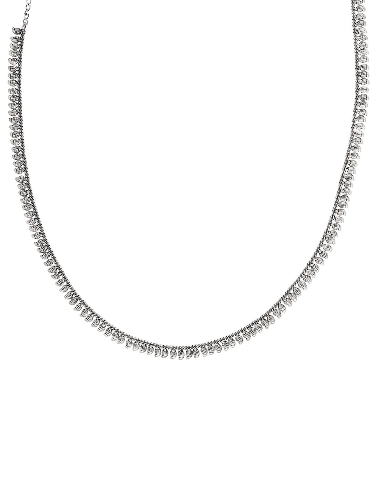 Teejh Mandodari Silver Waistband for Women