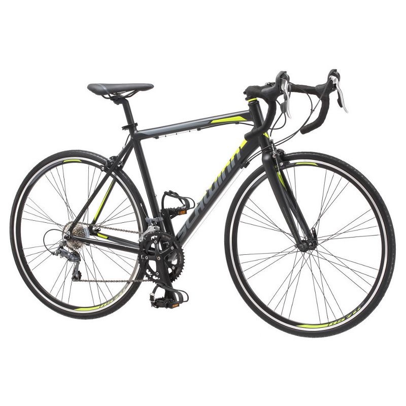 Schwinn Men's Phocus 1600 700c/28" Drop Bar Road Bike - Black