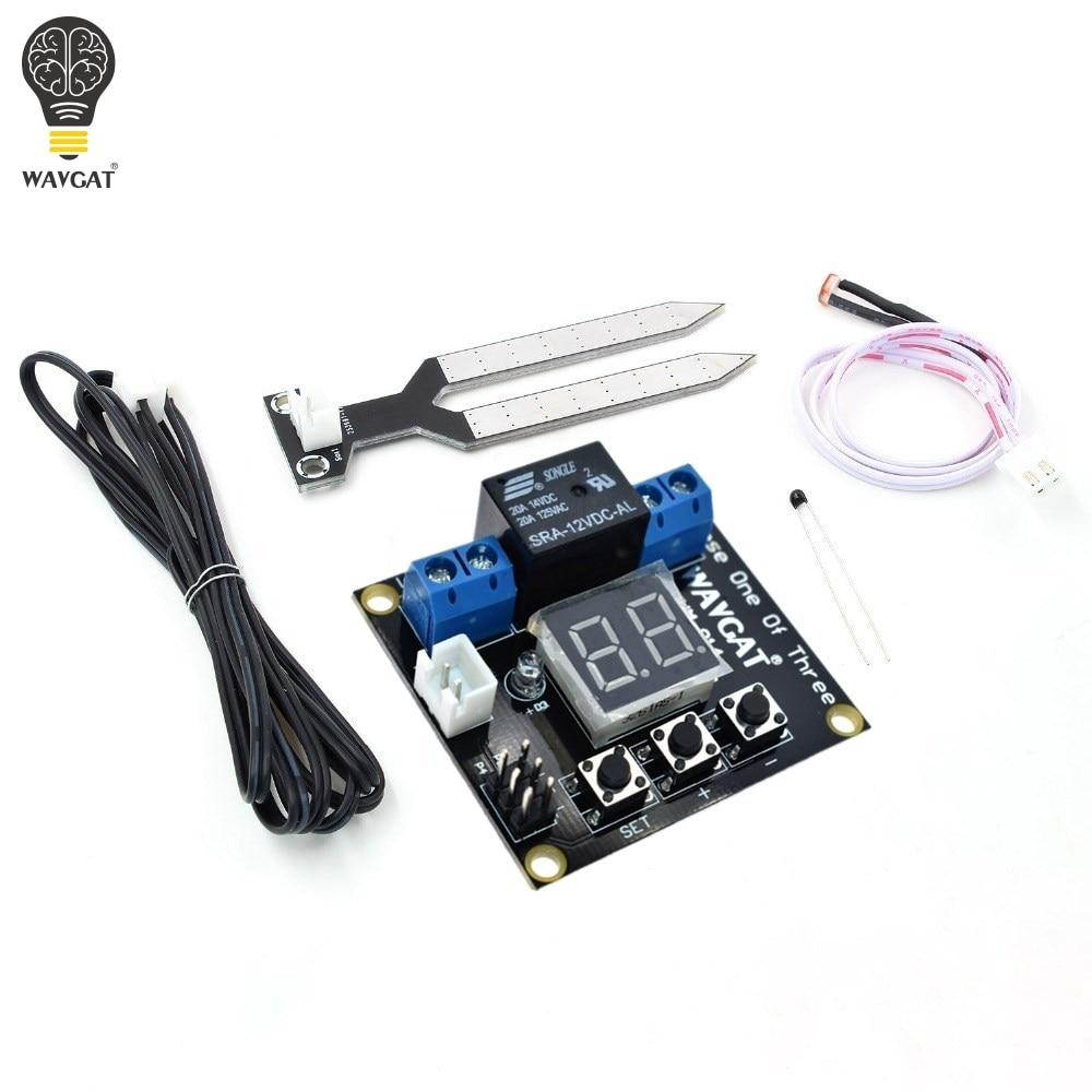 VHM-014 Humidity Controller Soil Sensor Module 20-99%RH Automatic Control Irrigation Computer System Red Digital Display Module