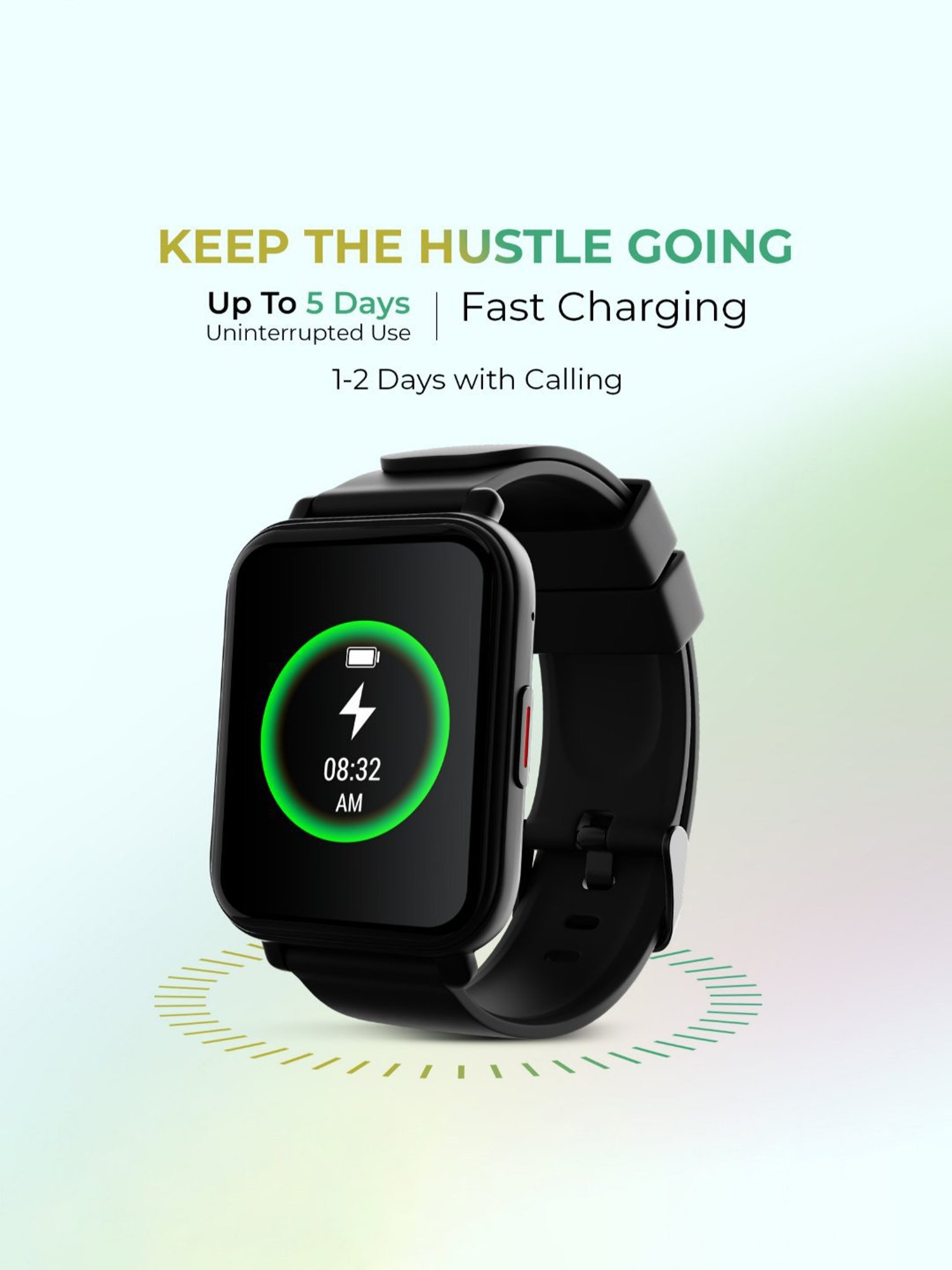 I Kall W1 Smartwatch (Black)