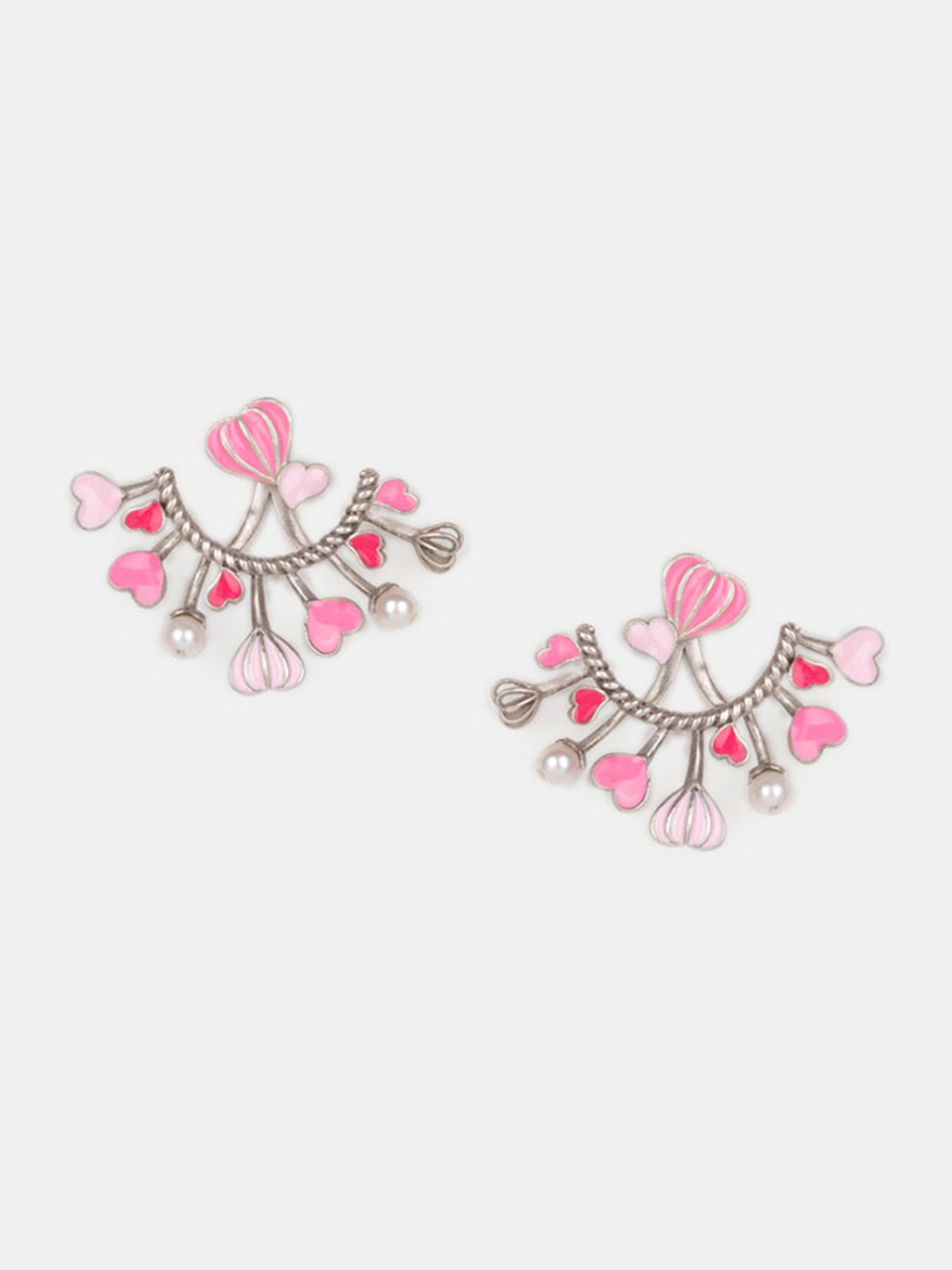 Shaya 92.5 Sterling Silver For the Love of Pushing Boundaries Earrings for Women