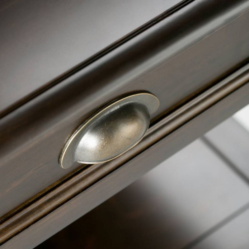 18" Portland End Table Mahogany Brown - WyndenHall