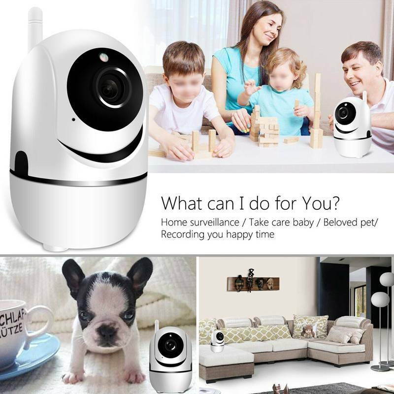 Wireless HD 1080P Pan Baby Pet Monitor Network Security IP Camera IR WiFi Webcam Smart Camera Webcam WiFi Pan-tilt Night Vision Mit MIC Video Camera Baby Monitor Indoor Home Security Camera