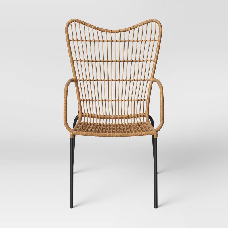 Wingback Patio Accent Chair - Natural - Opalhouse™