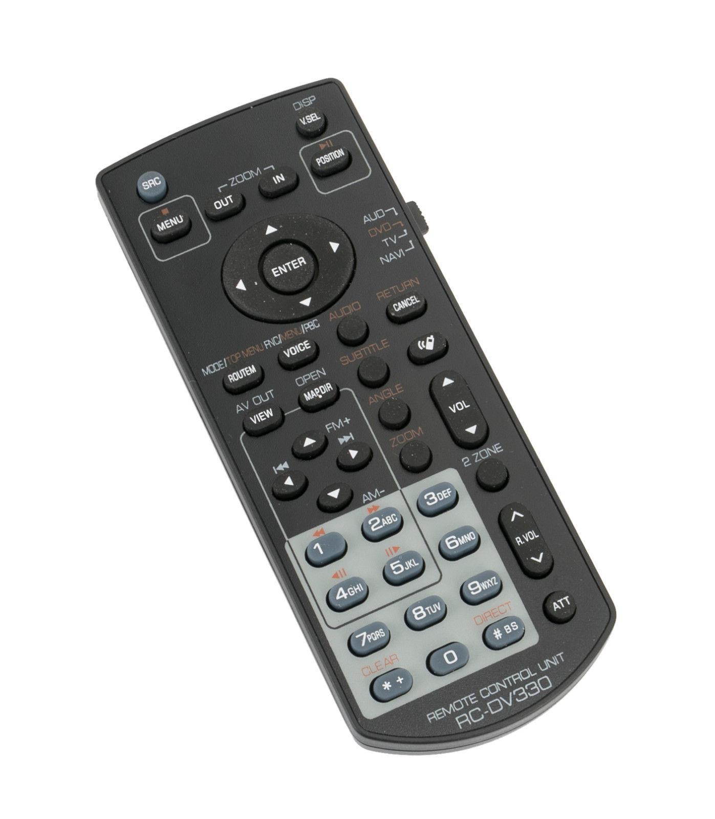 New Remote Controller RC-DV330 for KENWOOD DNX-7140 DDX25BT DDX271 DDX318