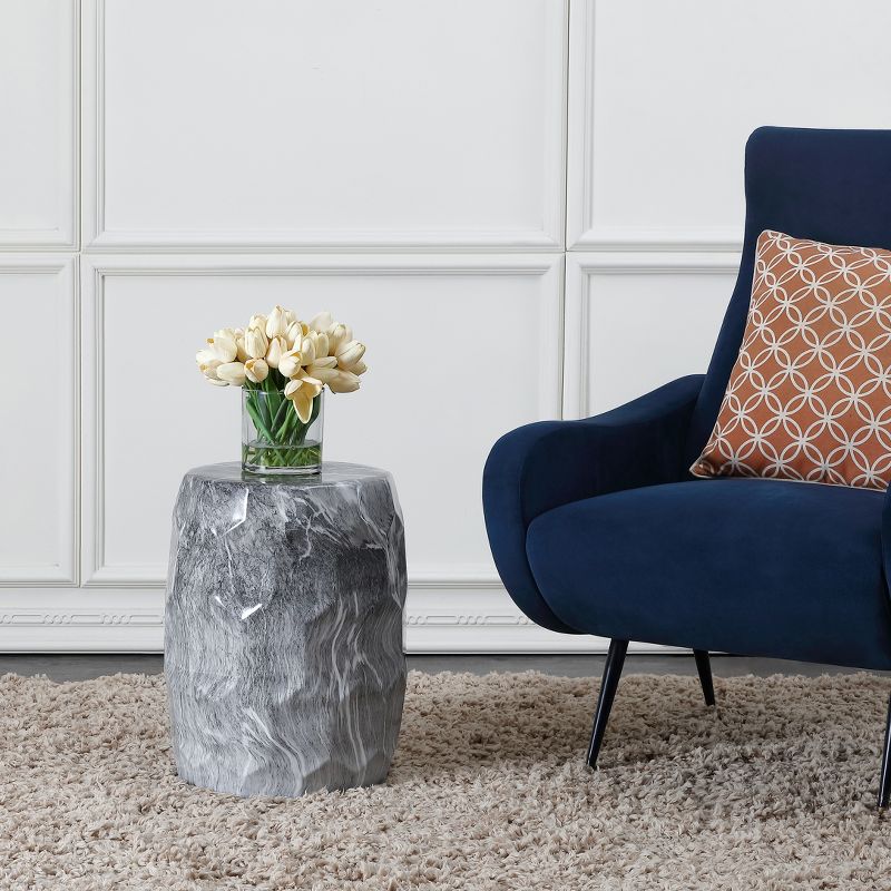 Fiber Clay Patio Garden Stool - Olivia & May