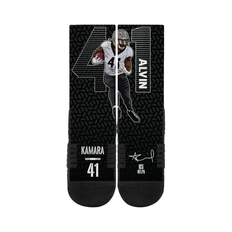 NFL New Orleans Saints Alvin Kamara Premium Socks
