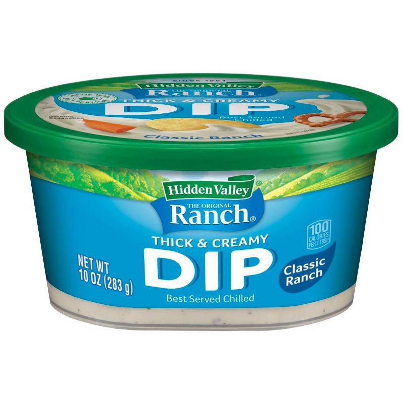 Hidden Valley Original Ranch Thick & Creamy Classic Ranch Dip - 10oz