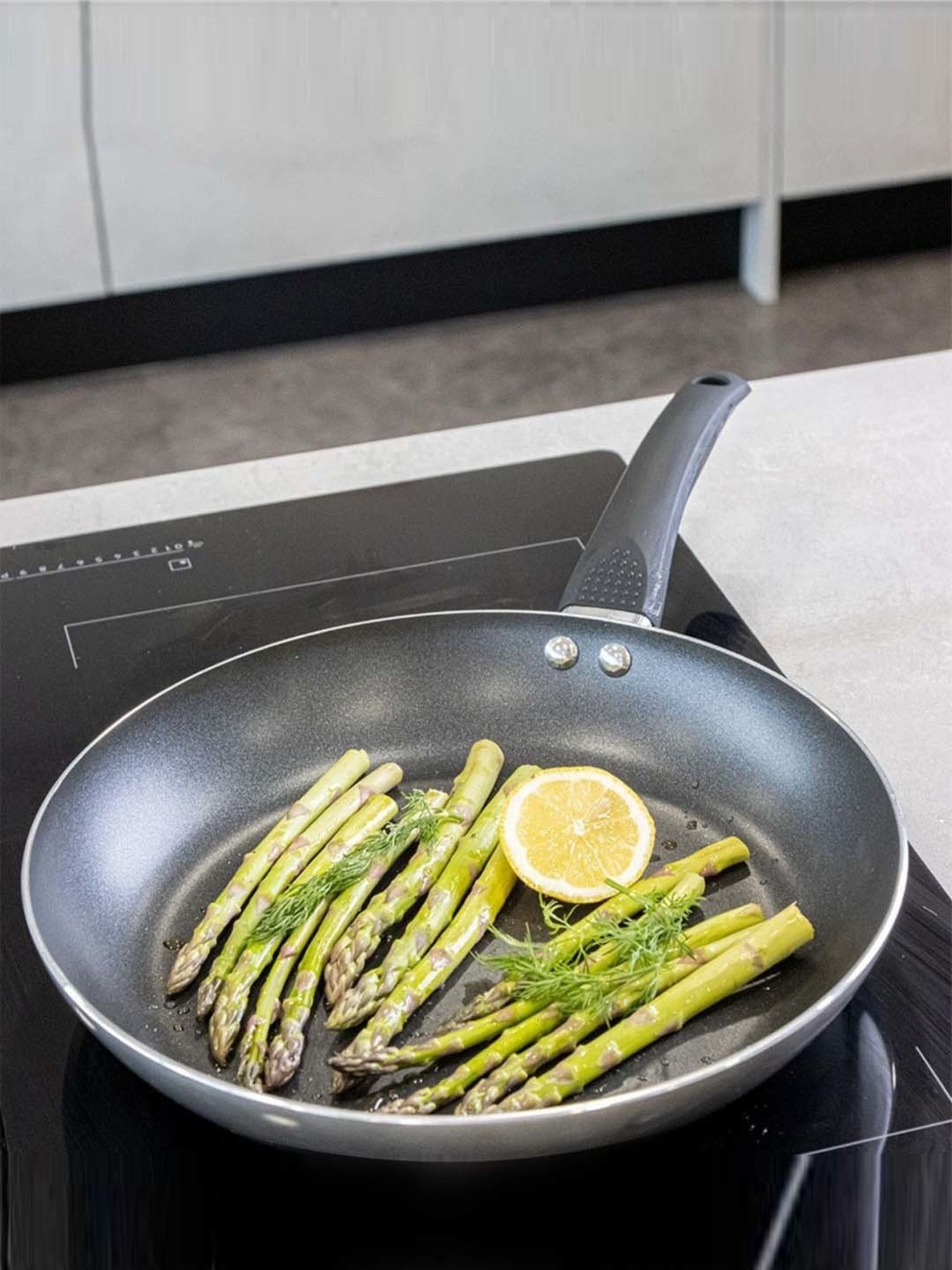 KitchenCraft Grey Medium Aluminium Eco Fry Pan - 28 cm