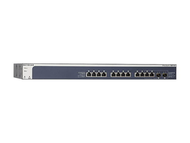 Netgear XS712T-200NES 12-port 10-Gigabit Smart Managed Pro Switch (XS712Tv2)