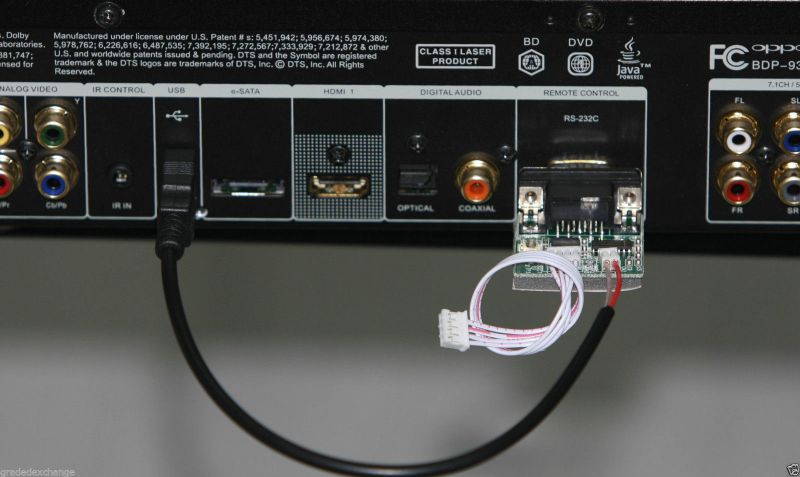 New OPPO DIGITAL BDP-103 BDP-105 DARBEE REGION FREE USB HARDWARE UPGRADE CABLE KIT