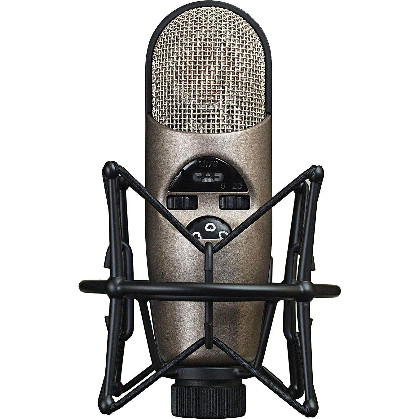CAD Audio - M179 - CAD M179 Microphone - 20 Hz to 20 kHz - Wired -36 dB - XLR - Nickel Plated