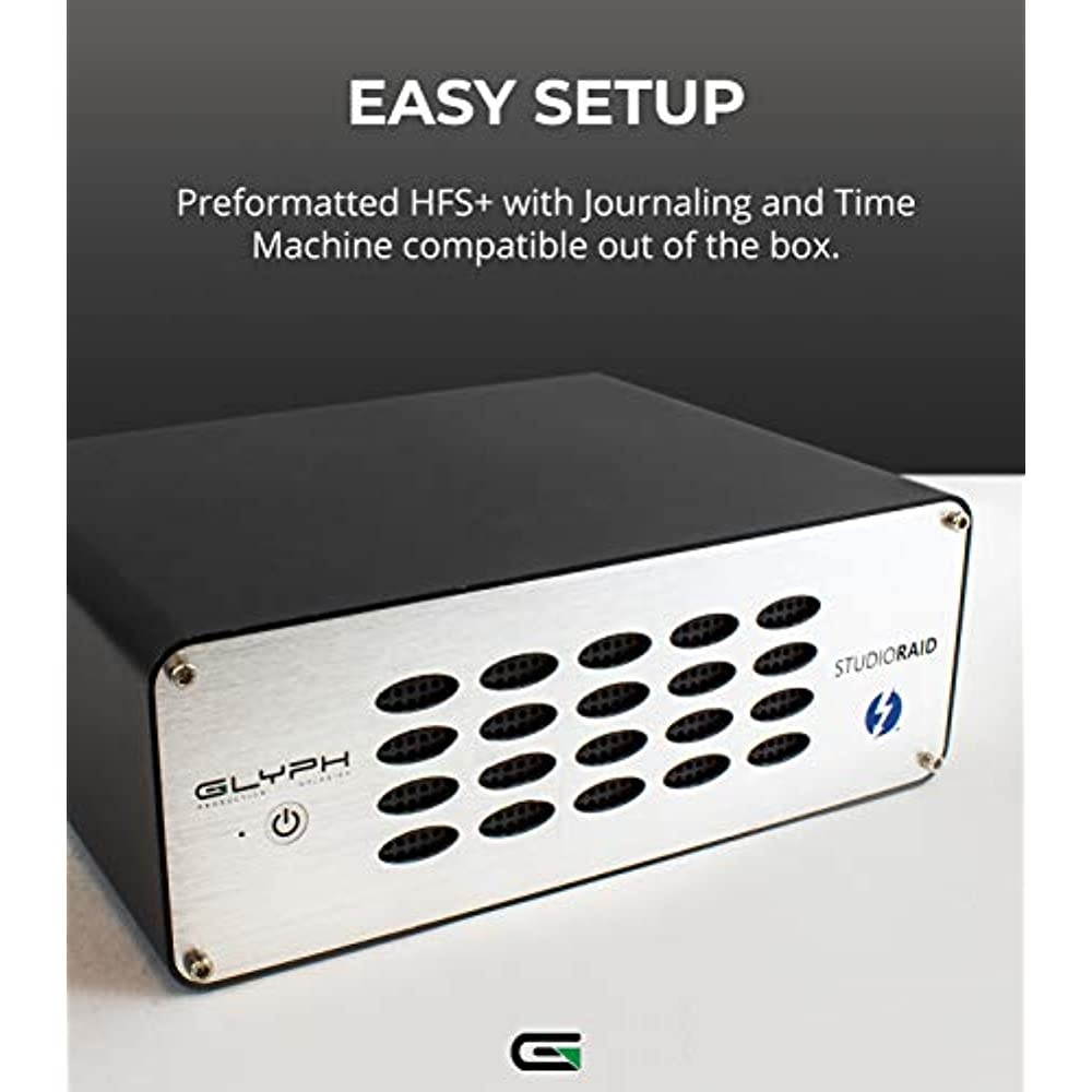 Glyph Studio RAID, 7200RPM, 2x Thunderbolt 2, USB 3