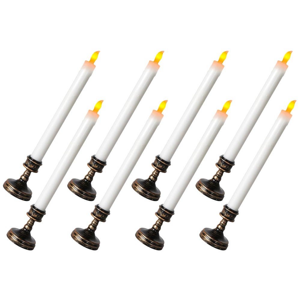 2pcs Electric Candle Light LED Wedding Party Candle Flameless Candle Ornament