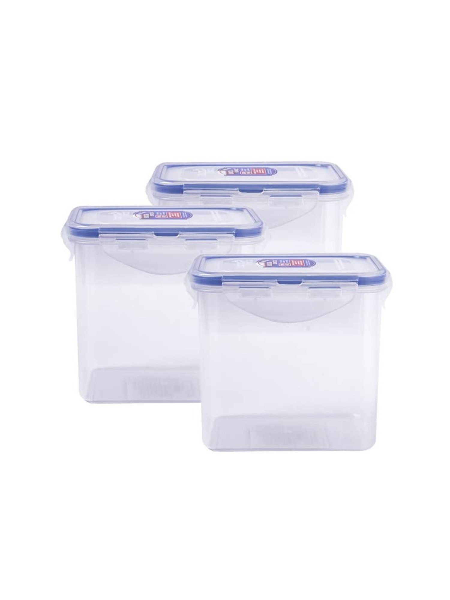 Lock & Lock Transparent Plastic Airtight Food Storage Container with Lid