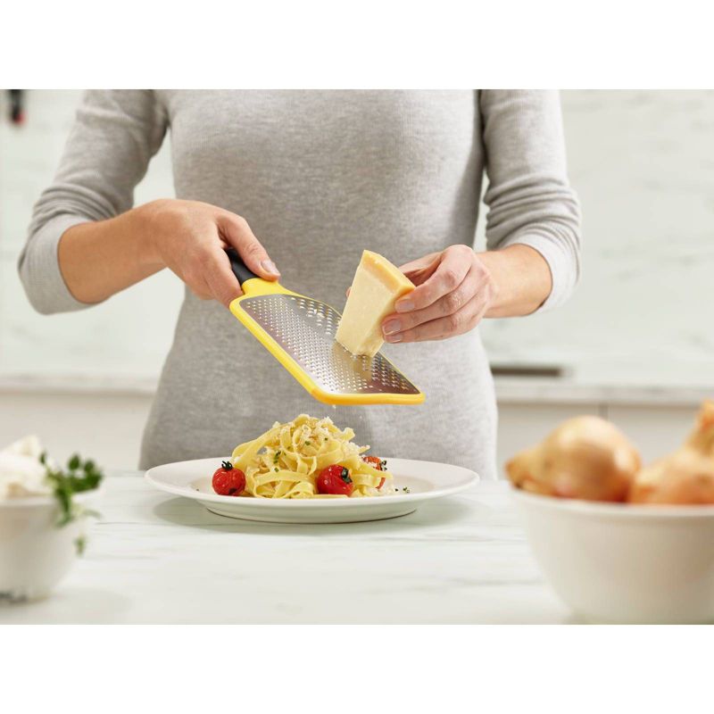 Joseph Joseph Multi-Grate 2-in-1 Paddle Grater with Protective Sheath - Yellow
