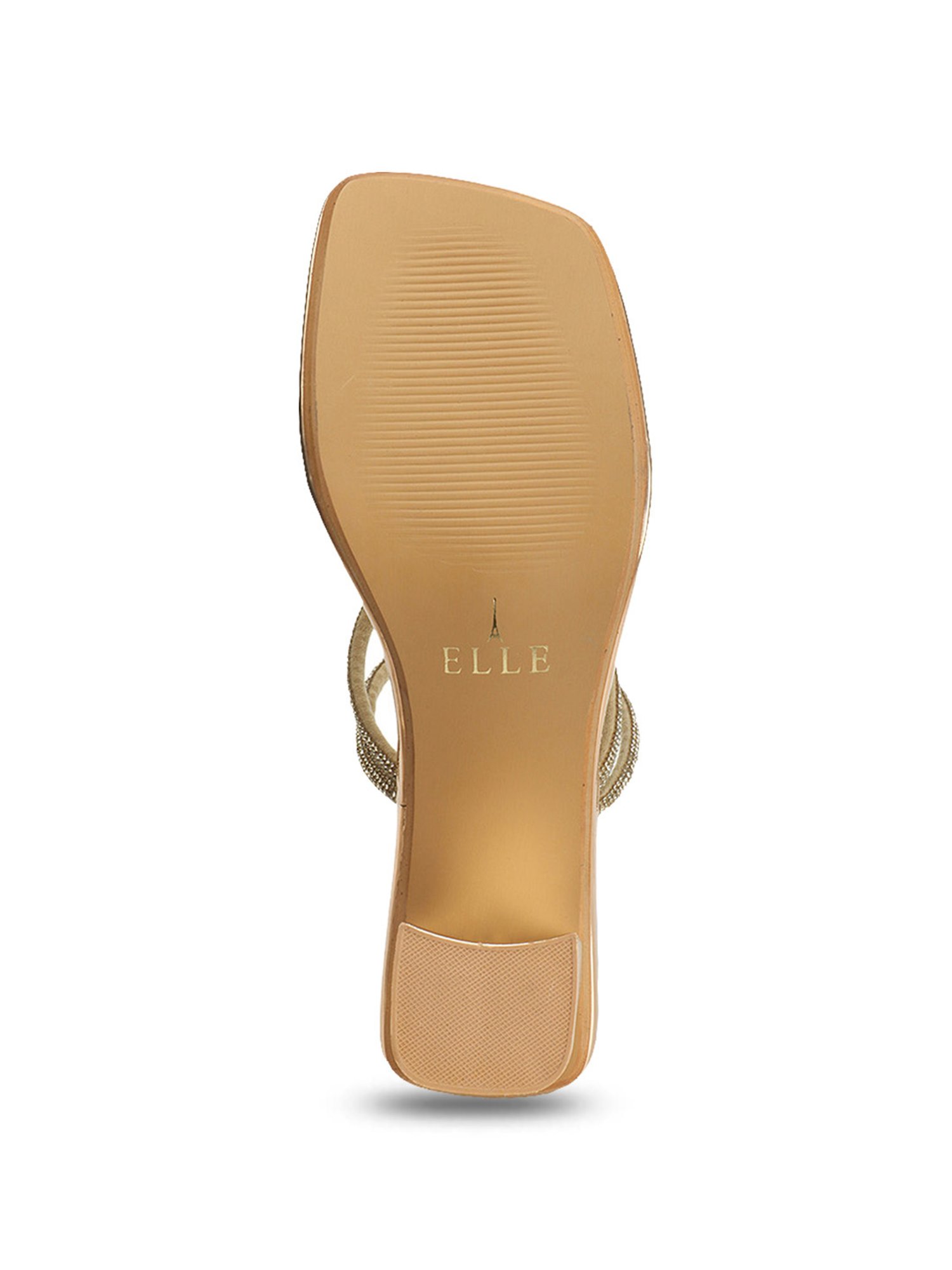 Elle Women's Golden Casual Sandals