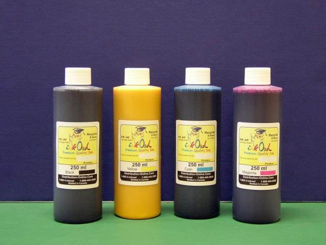 InkOwl Pigmented Ink for HP 940 (4x250mL)