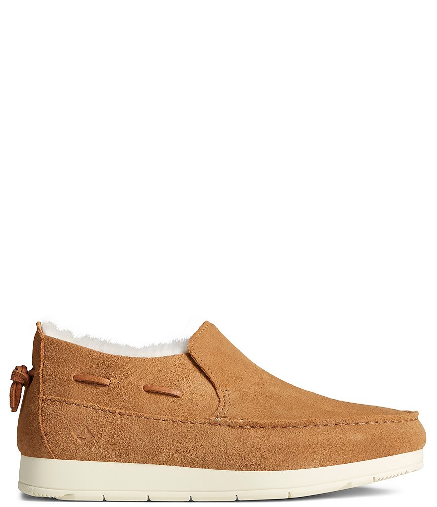 Sperry Women's Moc Sider Suede Slip-Ons