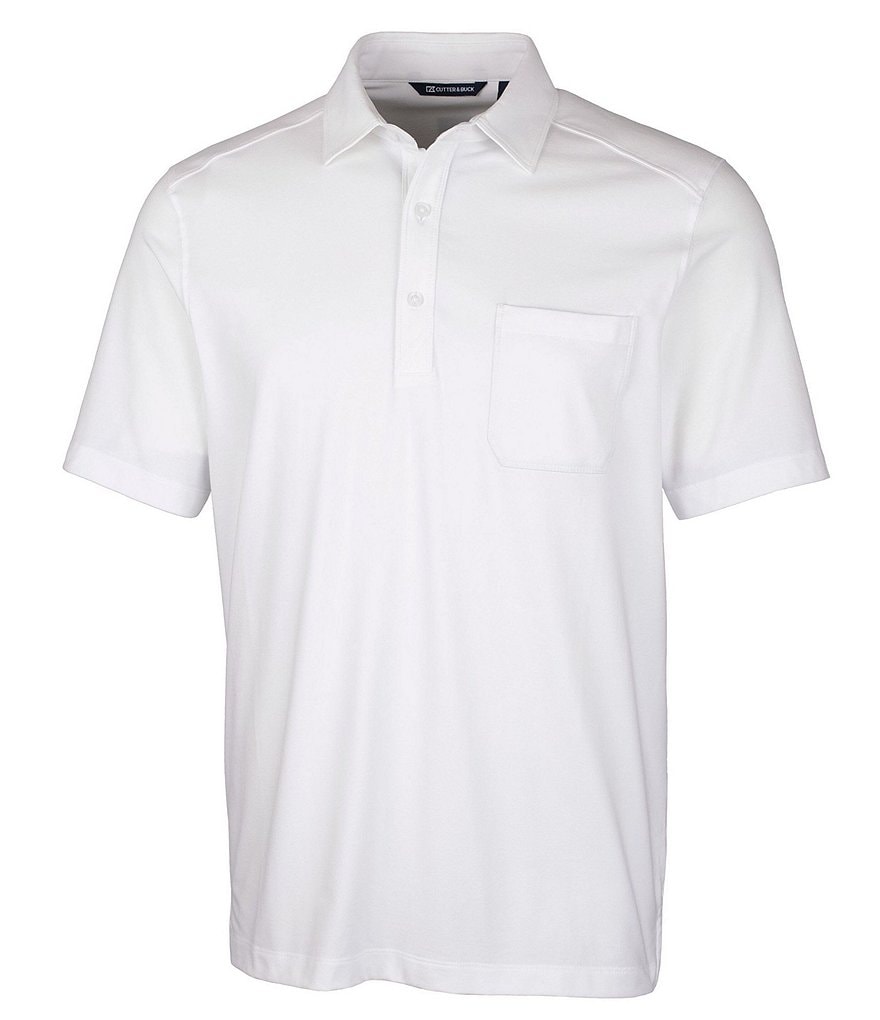 Cutter & Buck Advantage Short-Sleeve Tri-Blend Jersey Polo Shirt