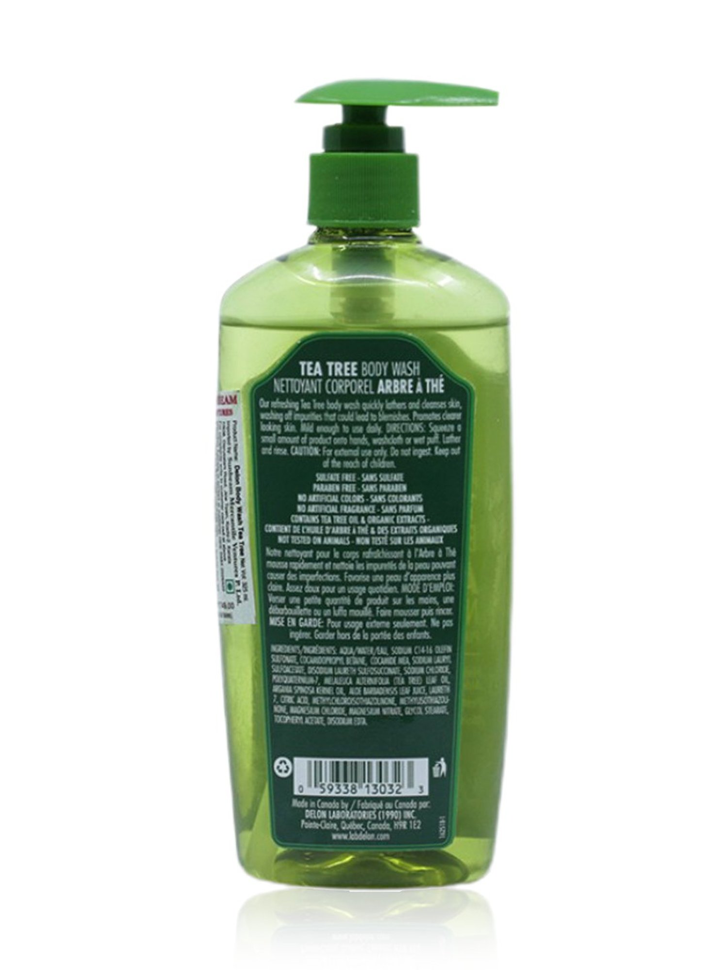 Delon Purifying Tea Tree Body Wash - 325 ml