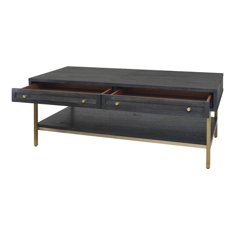 Sophia Coffee Table Antique Black - Hopper Studio