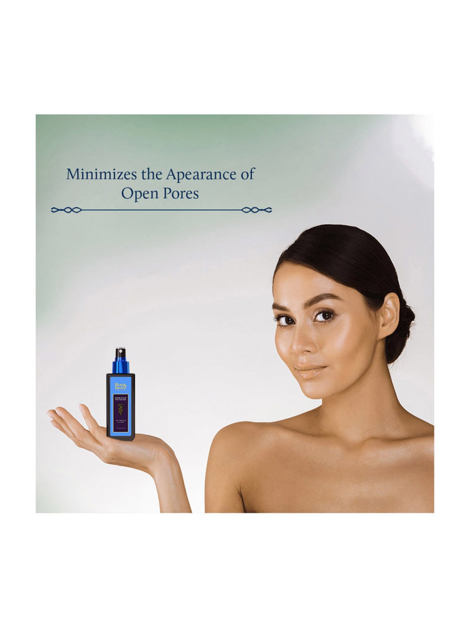 Blue Nectar Shubhr Steam Distilled Vetiver Toner Tonic Mist - 100 ml