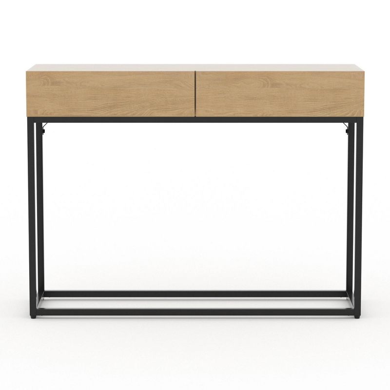 Emery 2 Drawer Console Table Light Wood - RST Brands