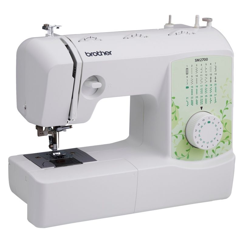 Singer M3500 Portable Sewing Machine with 110 Stitch Applications, Pack of Needles, Bobbins, Seam Ripper, Zipper Foot, and More Accessories, White