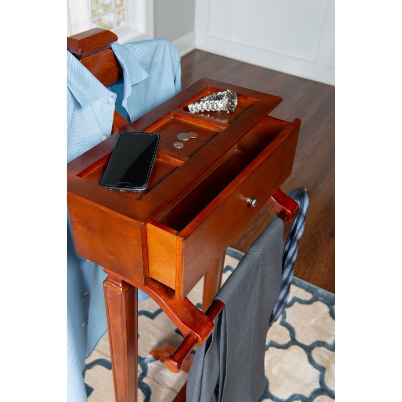 Santa Fe Hall Tree Brown - Linon