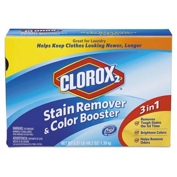 Clorox 2 Laundry Stain Remover and Color Booster Powder, 49.2 Ounce