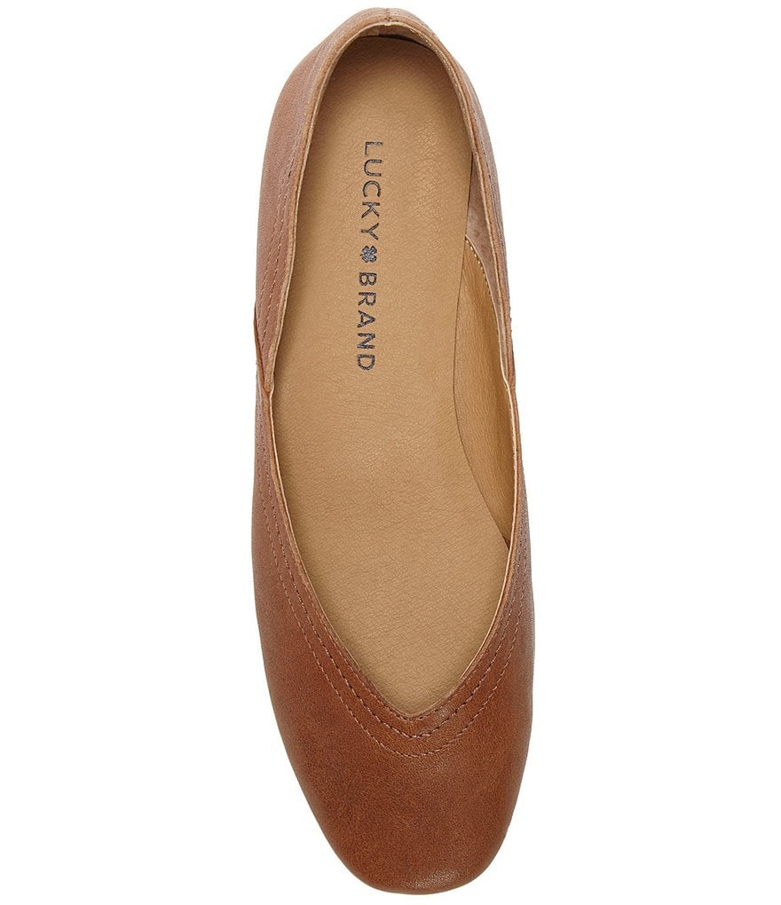 Lucky Brand Alba Leather Flats