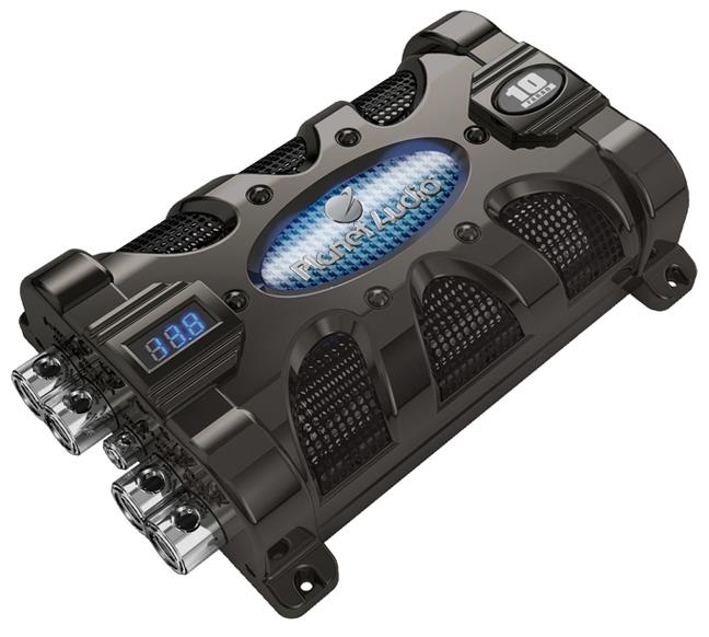 Planet Audio PC10F Planet 10 Farad Capacitor with Digital Voltage Display Blue Illumination