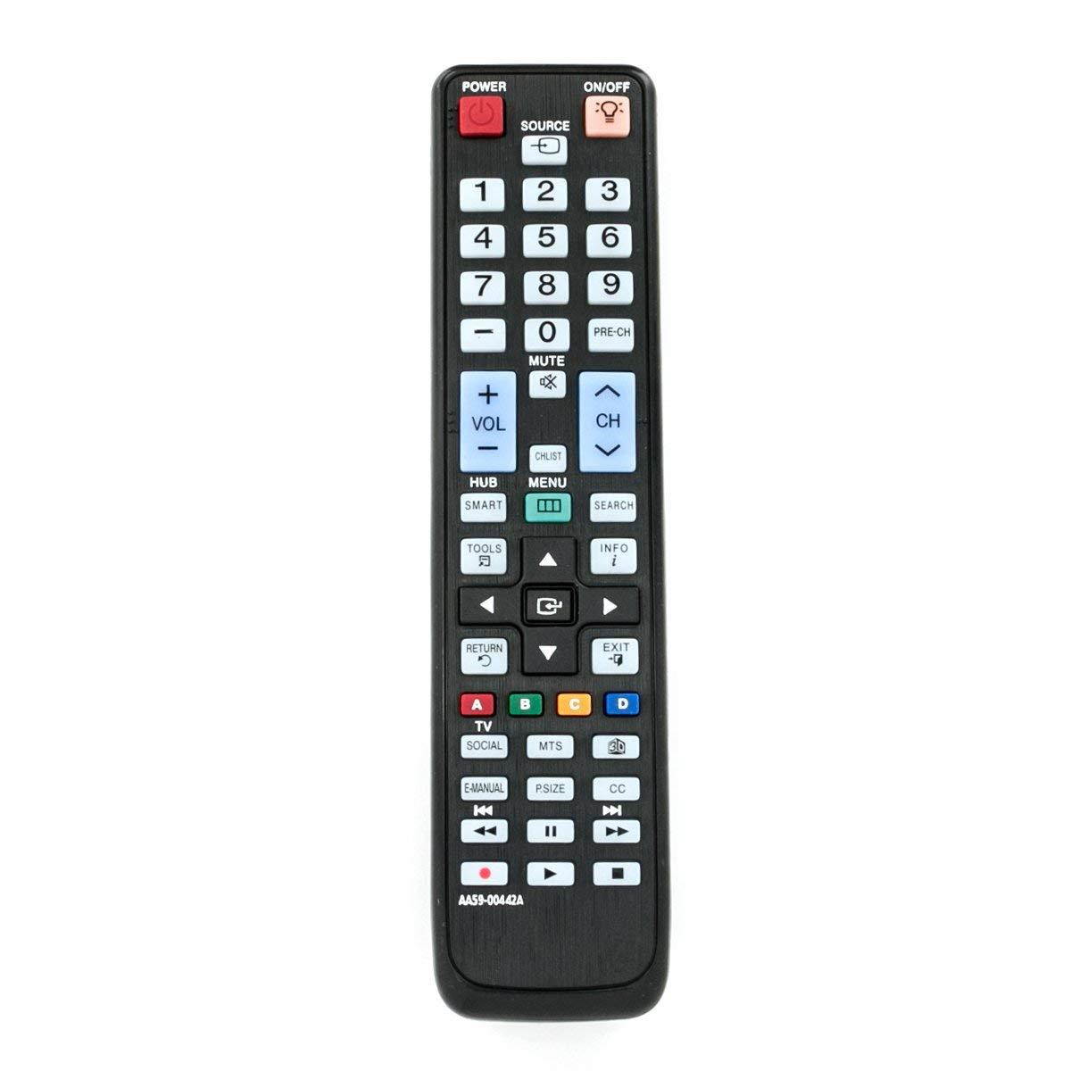 AA59-00442A Replace Remote Control for Samsung TV UN55D6000SF UN55D6300SF AA59-00441A