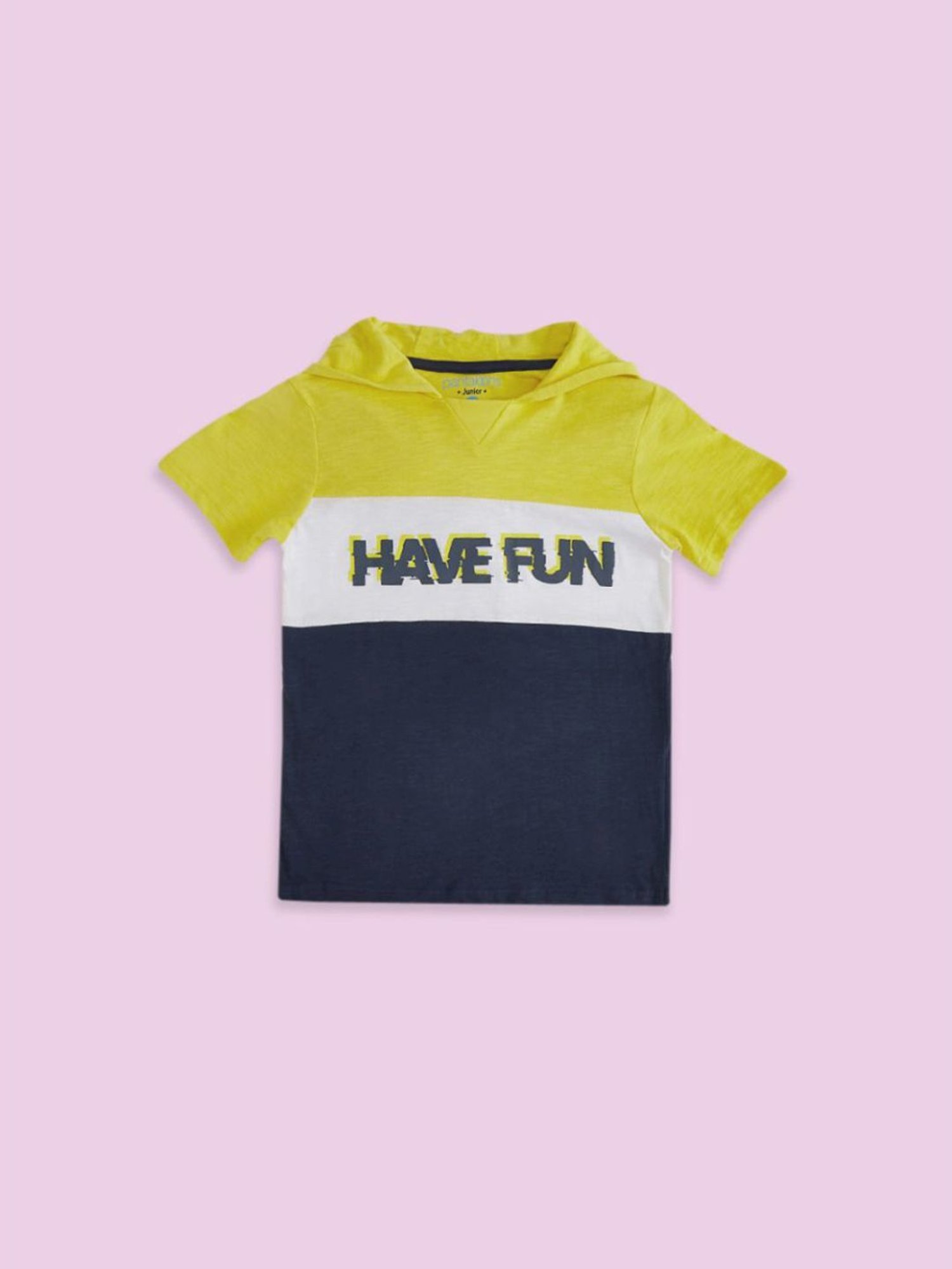 Pantaloons Junior Multicolor Cotton Printed T-Shirt
