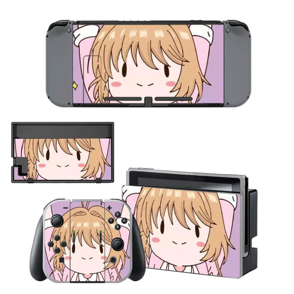 Cardcaptor Sakura Nintendo Switch Skin Sticker NintendoSwitch stickers skins for Nintend Switch Console and Joy-Con Controller