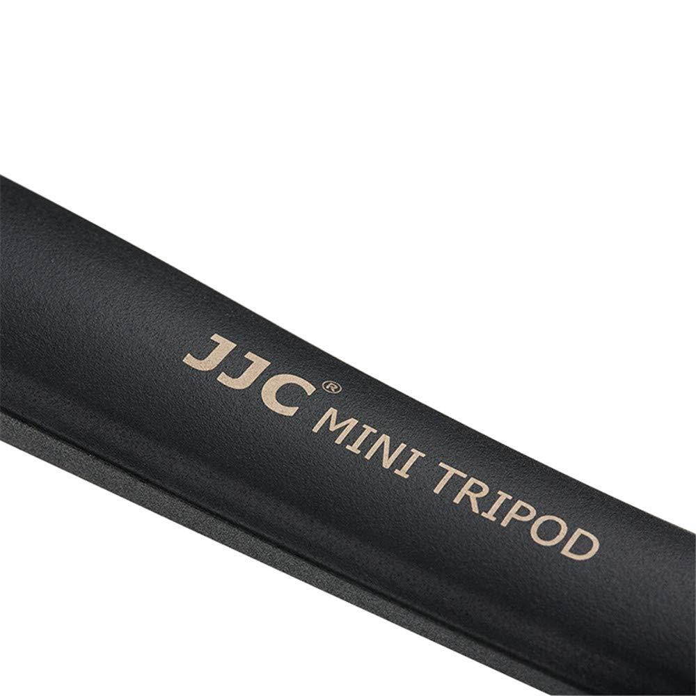 JJC 1/4"-20 Male Thread Ball Head Mini Tripod Hand Grip Display Holder Base for Digital DSLR Mirrorless Compact Camera Camcorder Recorder Zoom H6 H5 H4n LED Light Mini Projector