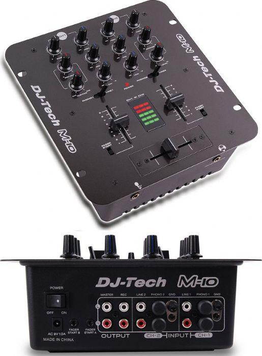 DJ-Tech M-10USB 2CH All-Purpose Mixer with USB