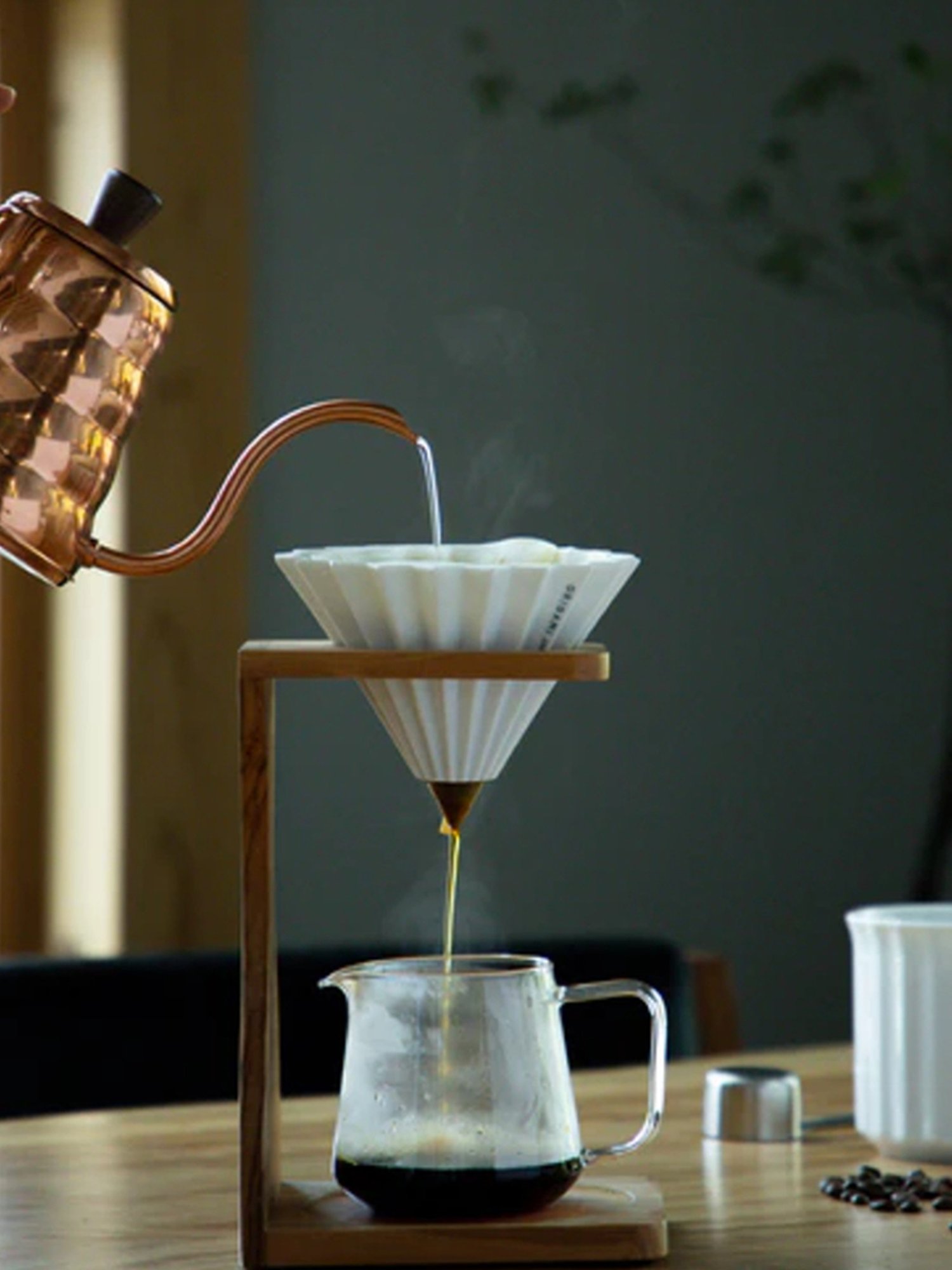 ORIGAMI Coffee Dripper Small (White)