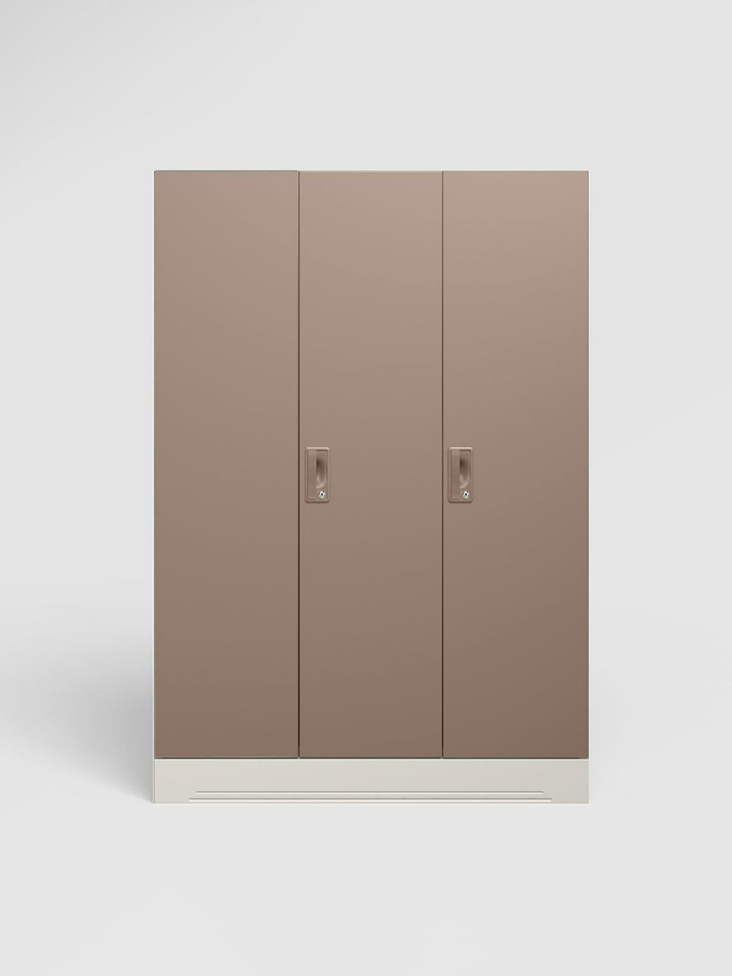 Godrej Interio Ewa Brown Engineered Wood 4 Door Wardrobe