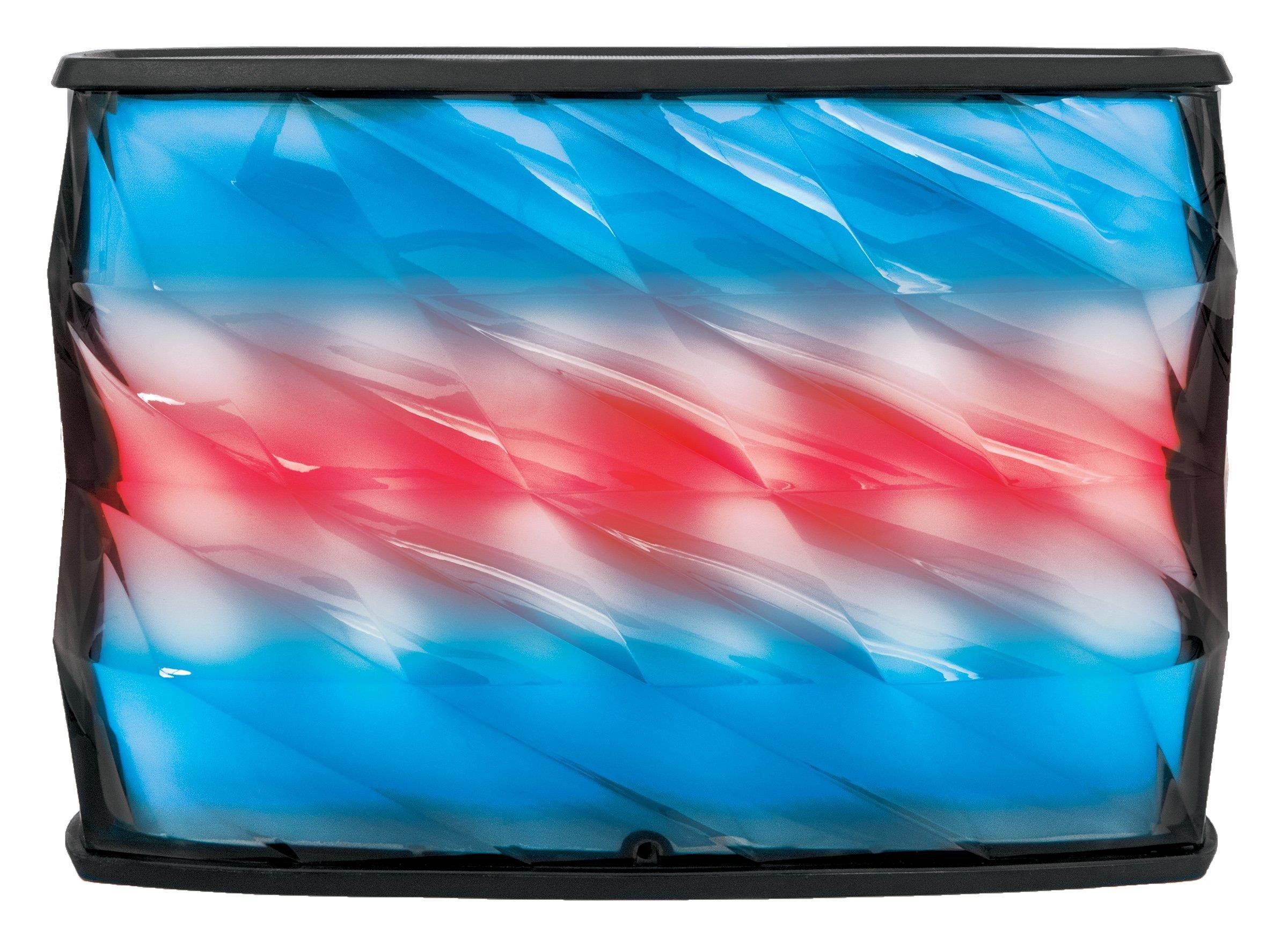 iHome iBT84 Portable Splashproof Color Changing 10 Hour Rechargeable Bluetooth Stereo Speaker with Speakerphone and Built-In Power Bank