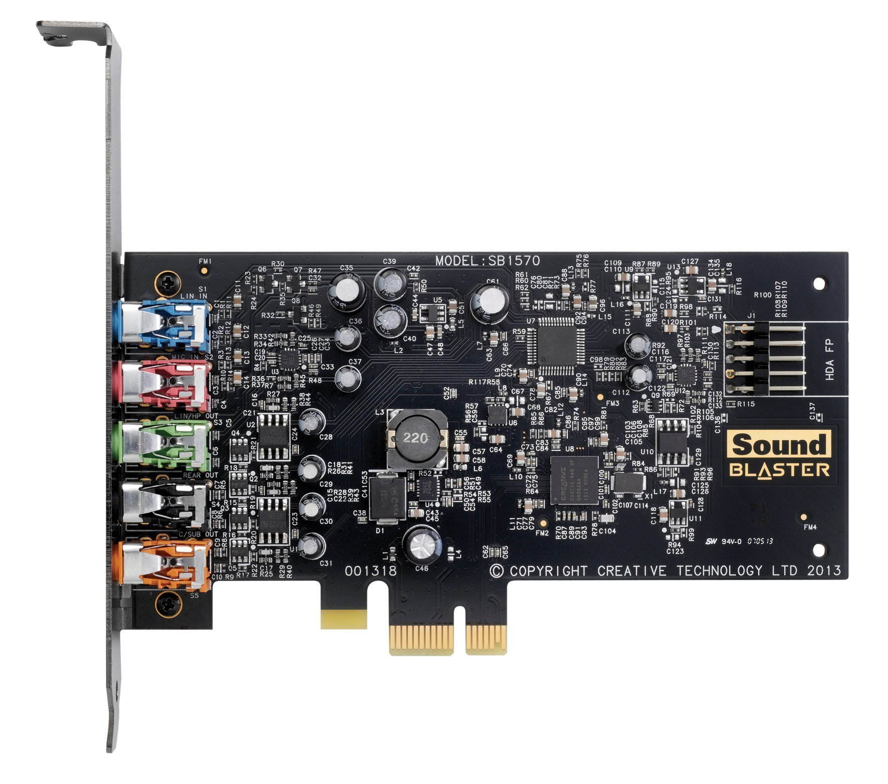 Creative Sound Blaster Audigy FX 5.1 Sound Card SB1570