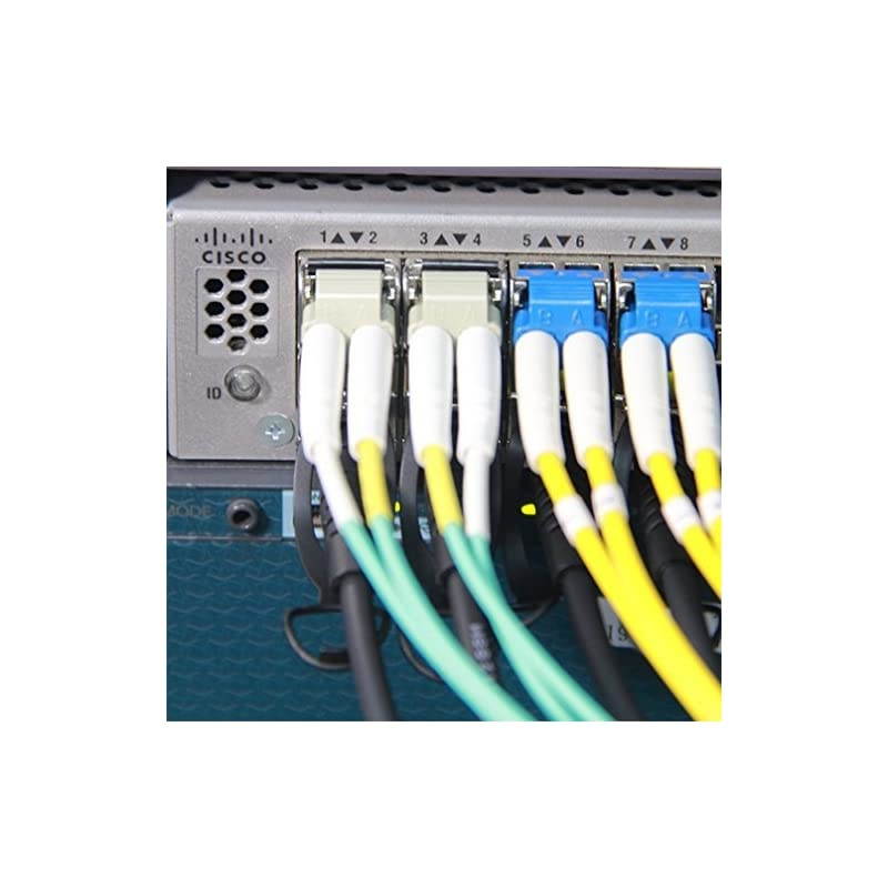 SFP+ Transceiver 10G 1310nm SMF up to 10 km Compatible with Cisco SFP10GLR Meraki MASFP10GBLR Ubiquiti UFSM10G Mikrotik Netgear DLink Supermicro TPLink and More