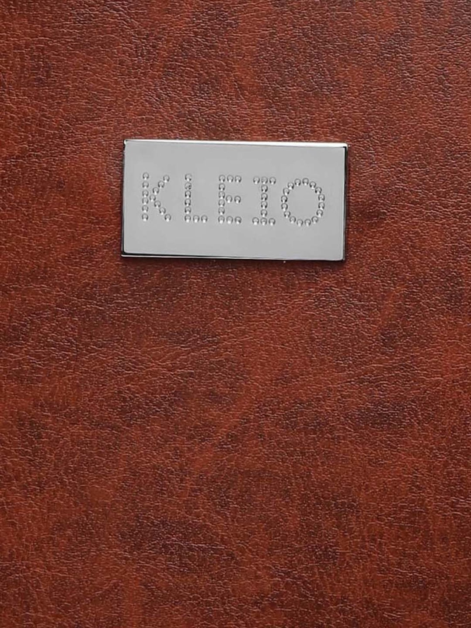 KLEIO Tan Solid Medium Handbag